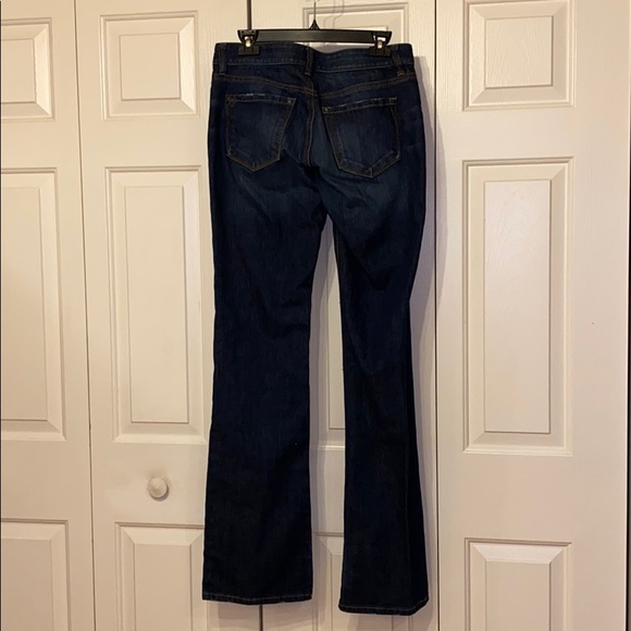 Ann Taylor LOFT Denim Curvy Boot Jean sz 27 / 4T - Picture 3 of 11